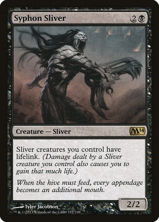 Syphon Sliver [Magic 2014] | Dumpster Cat Games
