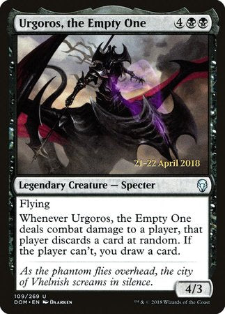 Urgoros, the Empty One [Dominaria Promos] | Dumpster Cat Games