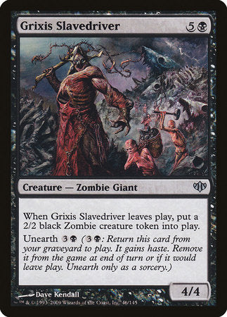Grixis Slavedriver [Conflux] | Dumpster Cat Games
