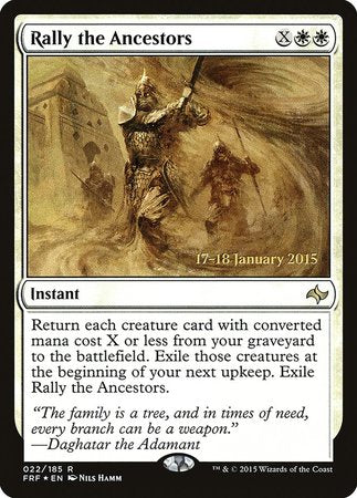 Rally the Ancestors [Fate Reforged Promos] | Dumpster Cat Games