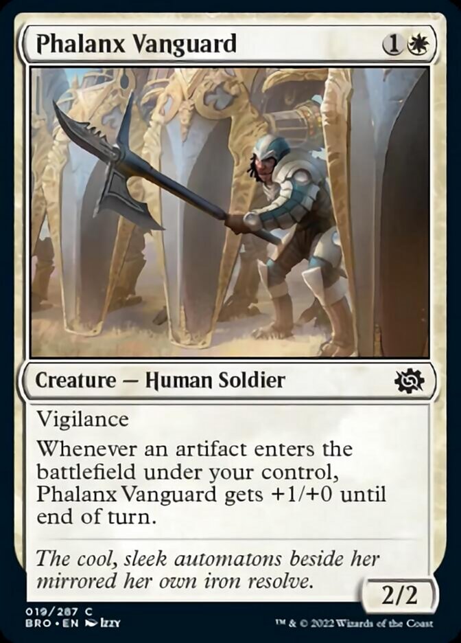 Phalanx Vanguard [The Brothers' War] | Dumpster Cat Games