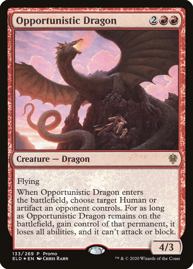 Opportunistic Dragon [Resale Promos] | Dumpster Cat Games