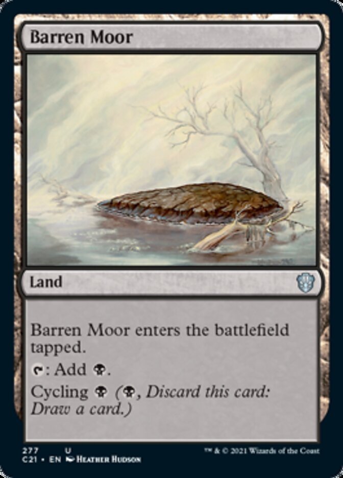 Barren Moor [Commander 2021] | Dumpster Cat Games