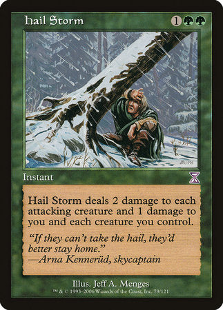 Hail Storm [Time Spiral Timeshifted] | Dumpster Cat Games