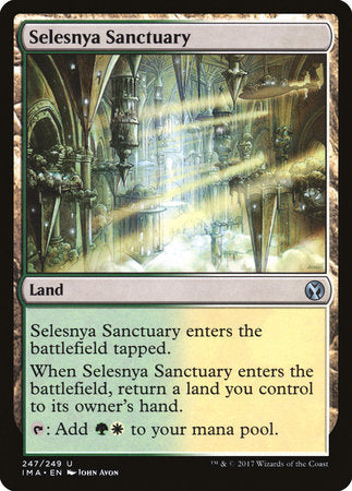 Selesnya Sanctuary [Iconic Masters] | Dumpster Cat Games