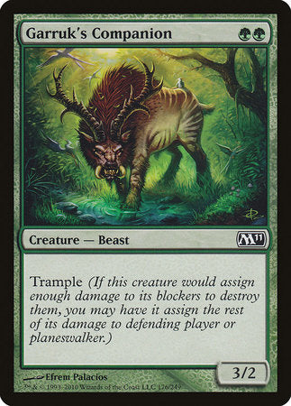 Garruk's Companion [Magic 2011] | Dumpster Cat Games