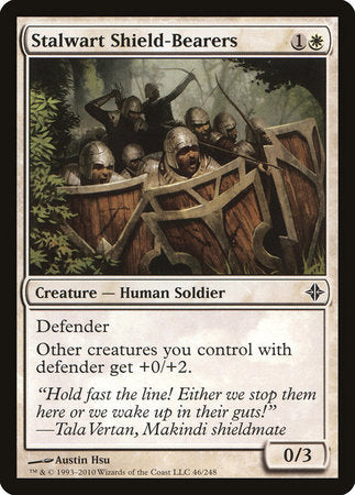 Stalwart Shield-Bearers [Rise of the Eldrazi] | Dumpster Cat Games