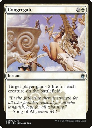 Congregate [Masters 25] | Dumpster Cat Games