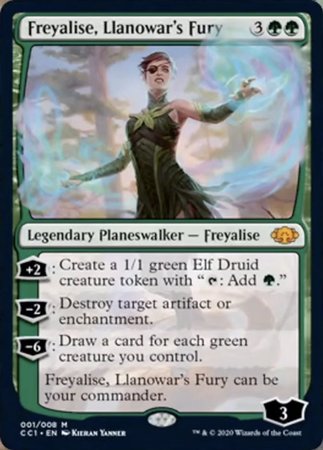 Freyalise, Llanowar's Fury [Commander Collection: Green] | Dumpster Cat Games
