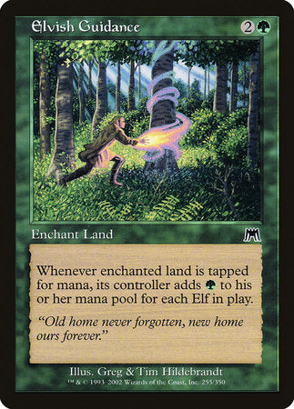 Elvish Guidance [Onslaught] | Dumpster Cat Games