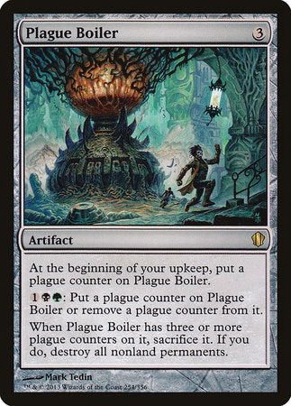 Plague Boiler [Commander 2013] | Dumpster Cat Games