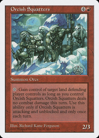 Orcish Squatters [Fifth Edition] | Dumpster Cat Games