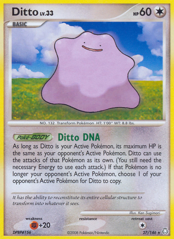Ditto (27/146) [Diamond & Pearl: Legends Awakened] | Dumpster Cat Games