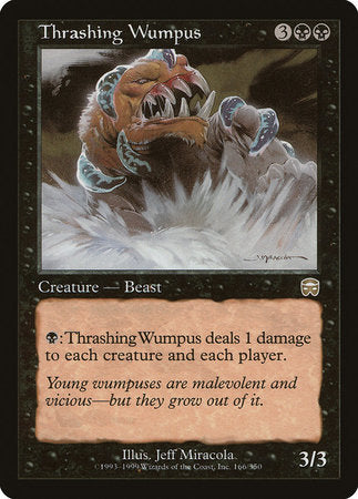 Thrashing Wumpus [Mercadian Masques] | Dumpster Cat Games