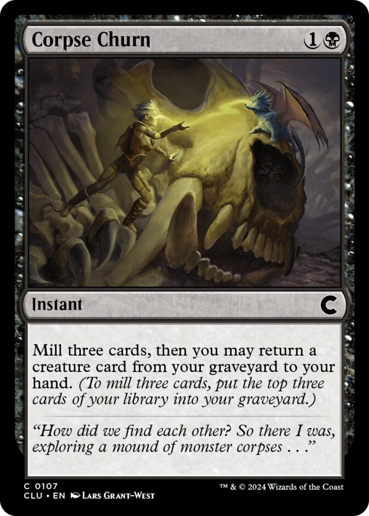 Corpse Churn [Ravnica: Clue Edition] | Dumpster Cat Games