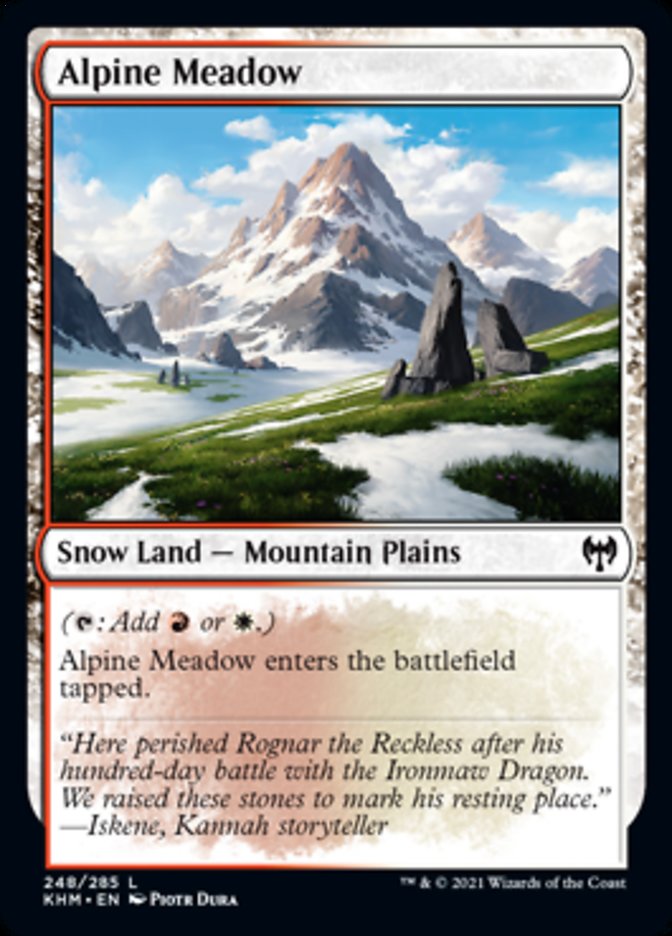 Alpine Meadow [Kaldheim] | Dumpster Cat Games