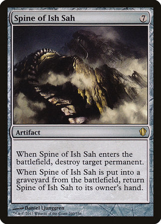 Spine of Ish Sah [Commander 2013] | Dumpster Cat Games