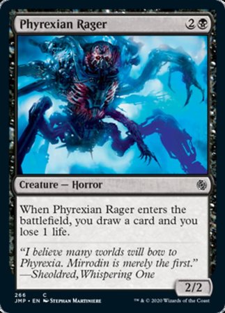 Phyrexian Rager [Jumpstart] | Dumpster Cat Games