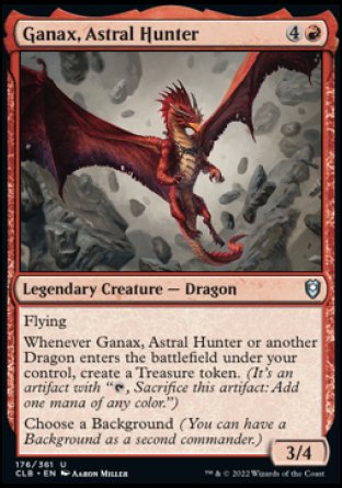 Ganax, Astral Hunter [Commander Legends: Battle for Baldur's Gate] | Dumpster Cat Games