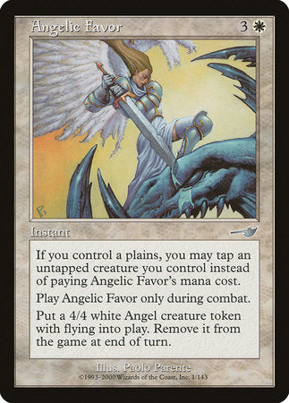 Angelic Favor [Nemesis] | Dumpster Cat Games