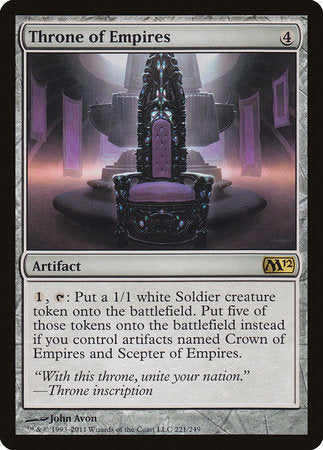 Throne of Empires [Magic 2012] | Dumpster Cat Games