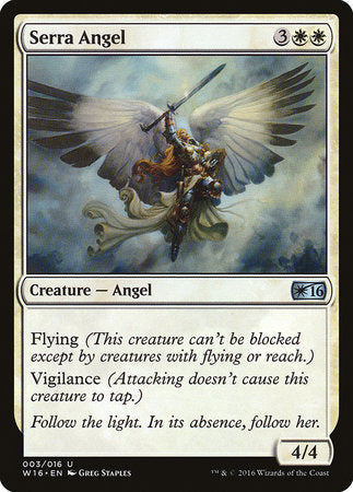 Serra Angel [Welcome Deck 2016] | Dumpster Cat Games