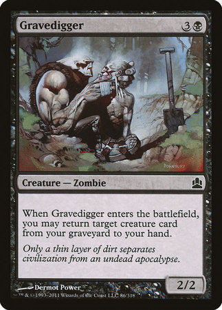 Gravedigger [Commander 2011] | Dumpster Cat Games