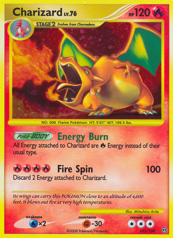 Charizard (103/100) [Diamond & Pearl: Stormfront] | Dumpster Cat Games
