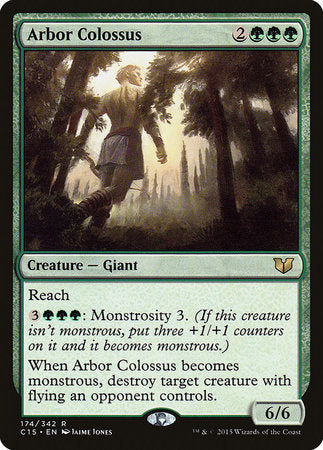 Arbor Colossus [Commander 2015] | Dumpster Cat Games