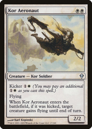 Kor Aeronaut [Zendikar] | Dumpster Cat Games