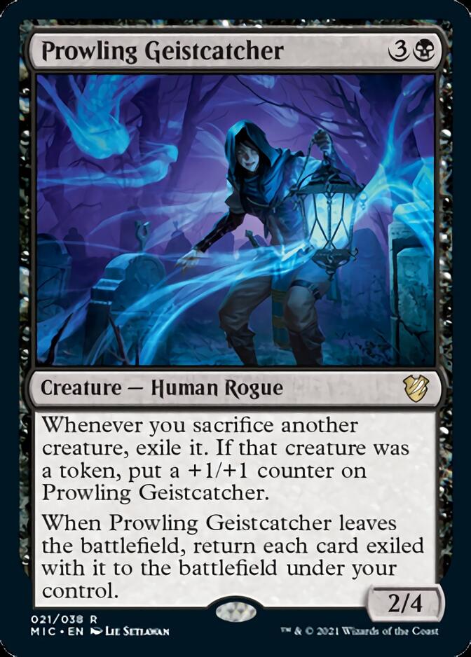 Prowling Geistcatcher [Innistrad: Midnight Hunt Commander] | Dumpster Cat Games