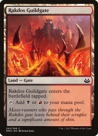 Rakdos Guildgate [Modern Masters 2017] | Dumpster Cat Games