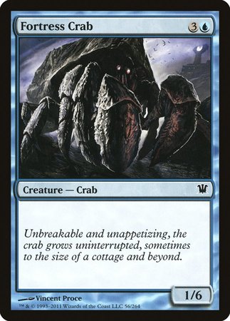Fortress Crab [Innistrad] | Dumpster Cat Games