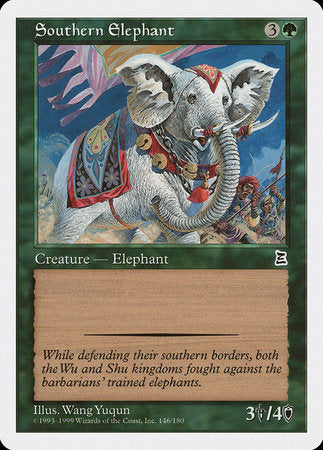 Southern Elephant [Portal Three Kingdoms] | Dumpster Cat Games