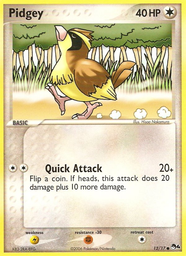 Pidgey (12/17) [POP Series 4] | Dumpster Cat Games