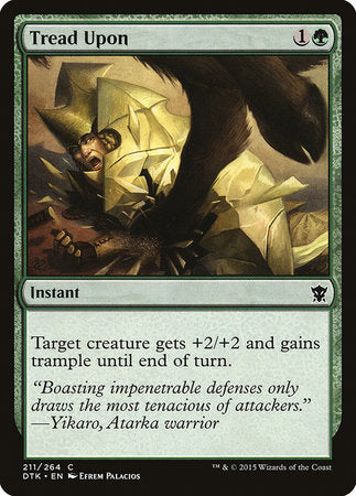 Tread Upon [Dragons of Tarkir] | Dumpster Cat Games