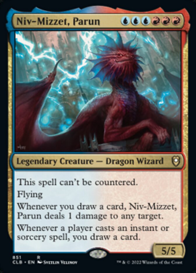 Niv-Mizzet, Parun [Commander Legends: Battle for Baldur's Gate] | Dumpster Cat Games