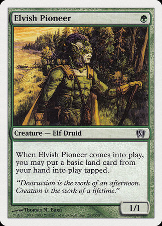 Elvish Pioneer [Eighth Edition] | Dumpster Cat Games