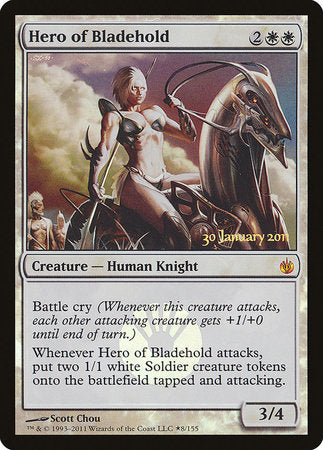 Hero of Bladehold [Mirrodin Besieged Promos] | Dumpster Cat Games