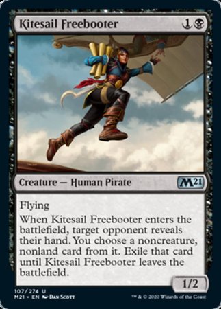 Kitesail Freebooter [Core Set 2021] | Dumpster Cat Games