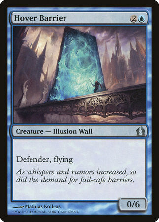Hover Barrier [Return to Ravnica] | Dumpster Cat Games