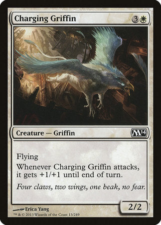 Charging Griffin [Magic 2014] | Dumpster Cat Games