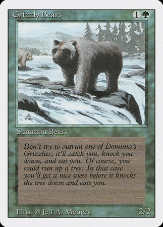 Grizzly Bears [Revised Edition] | Dumpster Cat Games