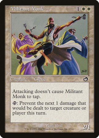 Militant Monk [Torment] | Dumpster Cat Games