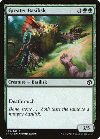 Greater Basilisk [Iconic Masters] | Dumpster Cat Games