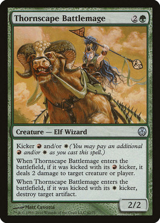 Thornscape Battlemage [Duel Decks: Phyrexia vs. the Coalition] | Dumpster Cat Games
