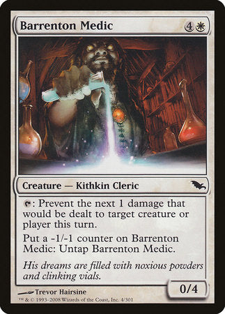Barrenton Medic [Shadowmoor] | Dumpster Cat Games