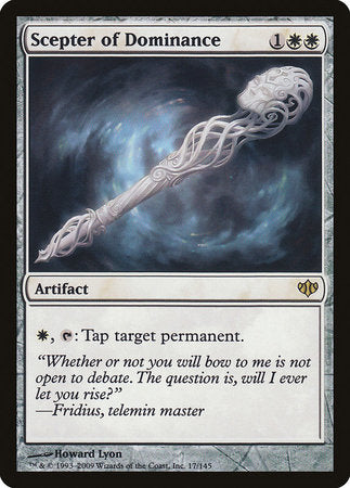 Scepter of Dominance [Conflux] | Dumpster Cat Games