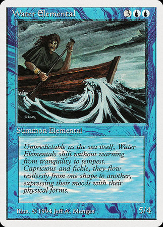 Water Elemental [Summer Magic / Edgar] | Dumpster Cat Games