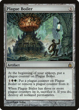 Plague Boiler [Ravnica: City of Guilds] | Dumpster Cat Games